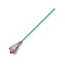 CarpZoom Long Casting Spiral Feeding Basket w. Winged Lead