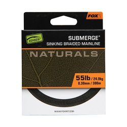 Fox Edges Naturals Submerge Braid 300m 0.30mm 55lb/24.9kg