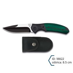 Martinez Albainox Preklopni Nož Crni/Zeleni Oštrica 8.5cm