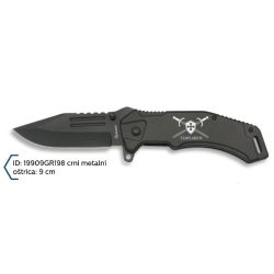 Martinez Albainox Nož Preklopni Crni Oštrica 9cm