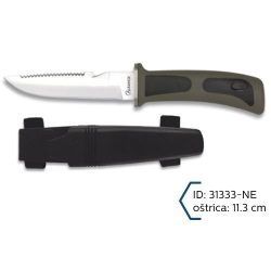 Martinez Albainox Nož za Podvodni Ribolov Crni Oštrica 11.3cm