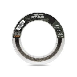 Soft Steel Fleck Camo Leader 45lb (20.5kg) 0.60mm x 100m