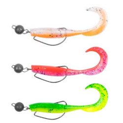 Zebco Demonic Curly Tails-Fluo 7.5cm/5g