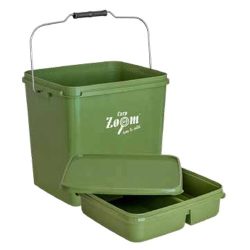 CarpZoom  Bait Bucket With Tray