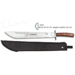 Martinez Albainox Mačeta Drvena Drška Banbu, Oštrica 43.5cm, Ukupna Duljina 60cm