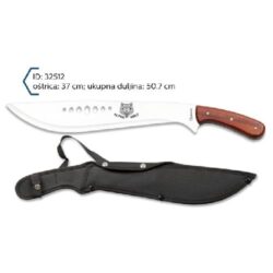 Martinez Albainox Mačeta Mahagonij Drška , Oštrica 37cm, Ukupna Duljina 5.7cm
