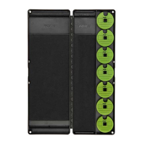 Fox Edges Large rig and disc box inc 50 pins / 7 discs