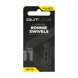 Avid Carp Outline Ronnie Swivels - Size 11