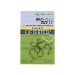 Korum Supersteel Grappler Hooks Barbless