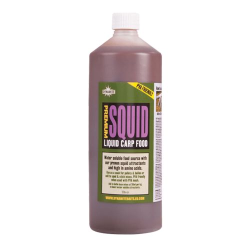 Dynamite Premium Squid Liquid Carp Food 1L