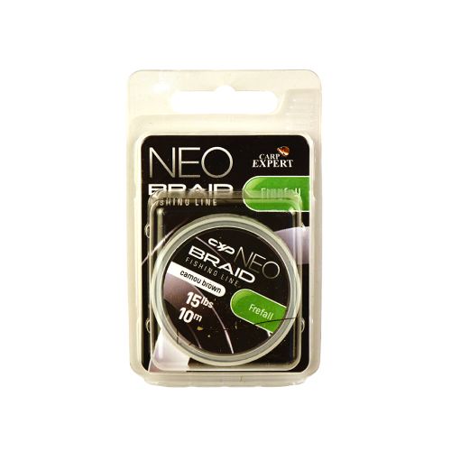 Carp Expert Neo Freefall Braided Hooklink 10m/35lbs Camou Brown
